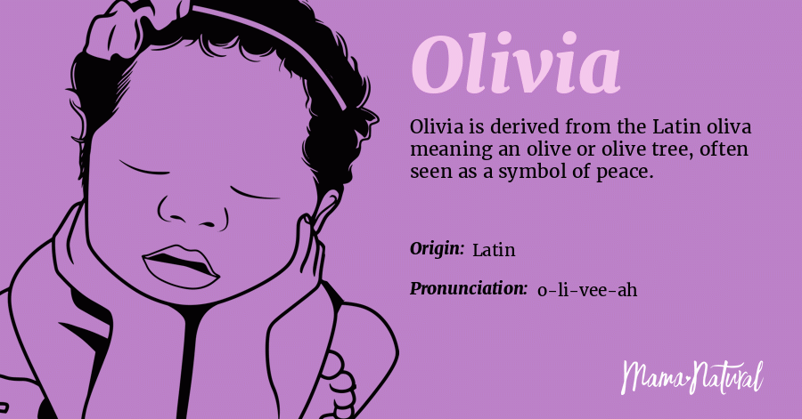 Oliver's meaning -- olive tree -- symbolizes peace and