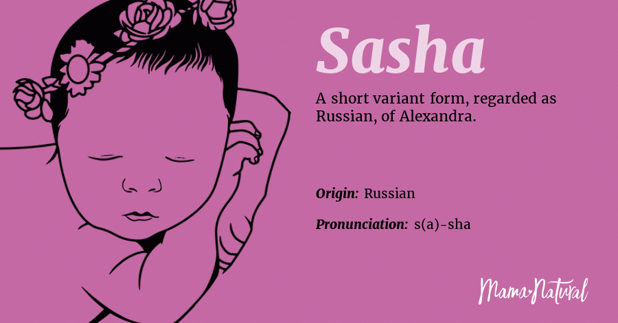 Can Sasha be a girl name?
