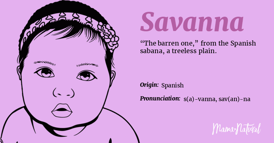 Savanna Name Meaning, Origin, Popularity, Girl Names Like Savanna 