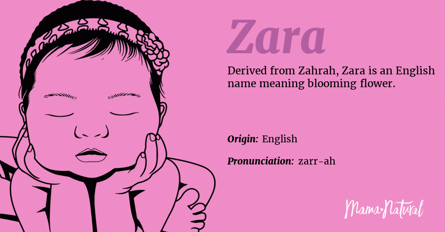 Zara Name Meaning Origin Popularity Girl Names Like Zara Mama Natural