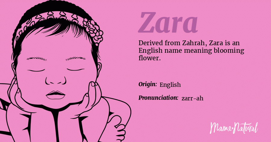 Zara Name Meaning Origin Popularity Girl Names Like Zara Mama Natural