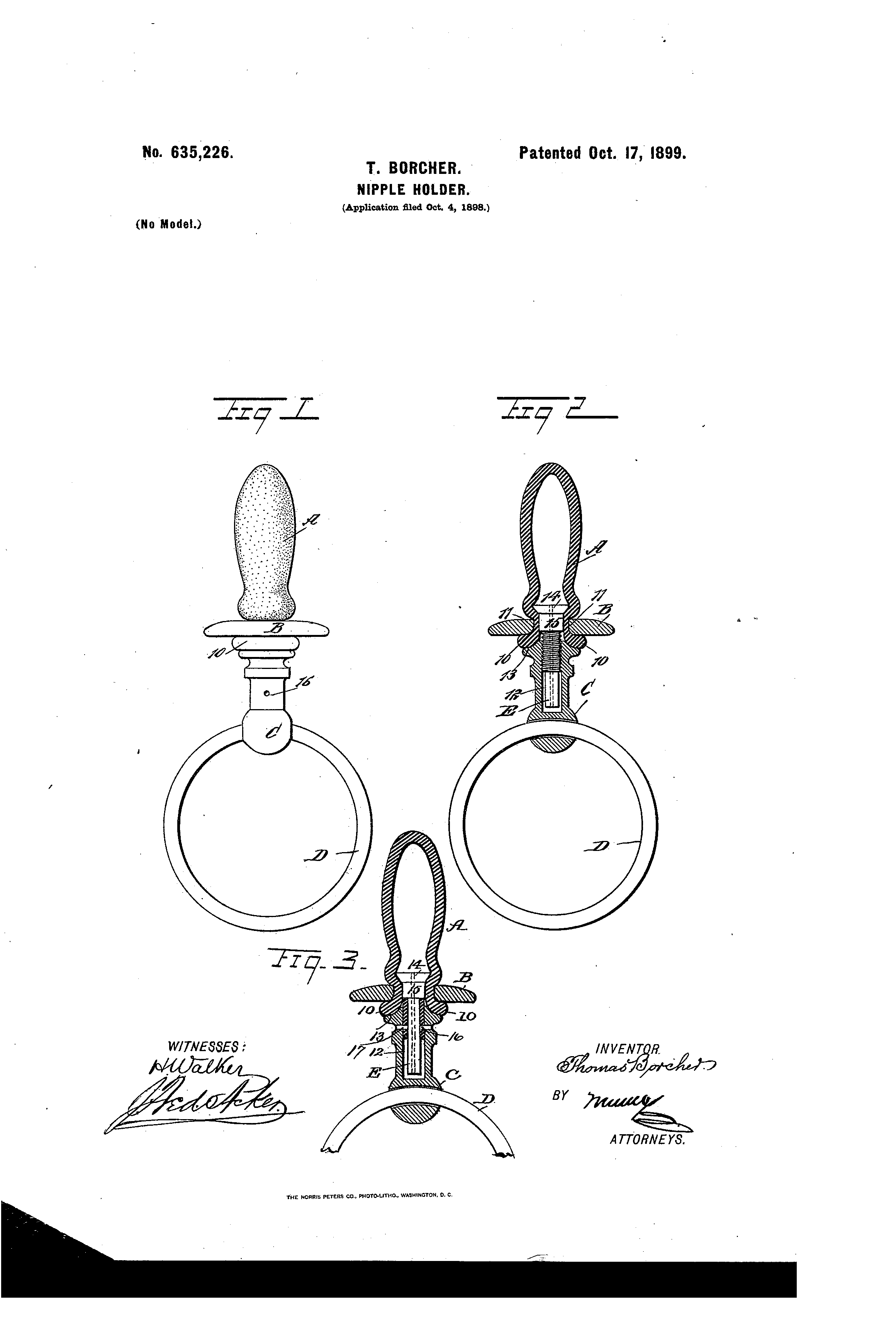 Baby pacifier patent